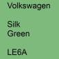 Preview: Volkswagen, Silk Green, LE6A.